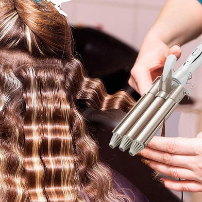 Crystal Curl Pro™ - Tripple Barrel Hair Waver